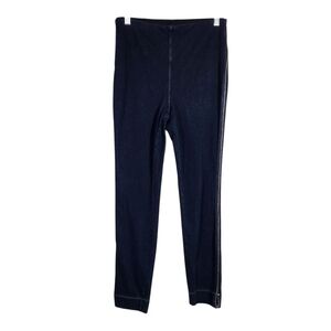 NWT Lysse New York High Rise Denim Legging Dark Blue Wash, Sz S